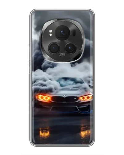 Чехол для Huawei Honor Magic 6 Pro с картинкой «BMW в дыму» Чехол для Huawei Honor Magic 6 Pro с картинкой «BMW в дыму»