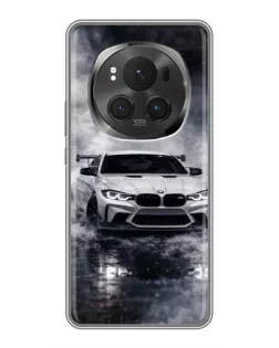 Чехол для Huawei Honor Magic 6 Pro с картинкой «BMW сквозь туман»