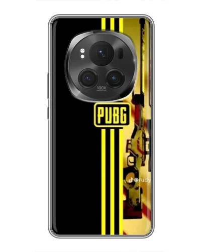 Чехол для Huawei Honor Magic 6 Pro с картинкой «PUBG — камуфляжный шлем»