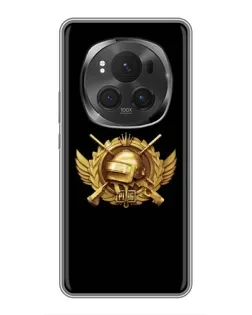 Чехол для Huawei Honor Magic 6 Pro с картинкой «PUBG — оранжевый градиент»