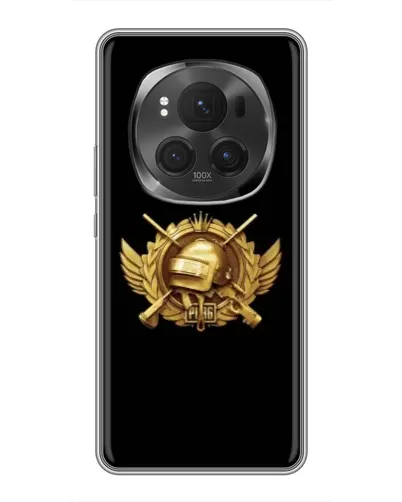 Чехол для Huawei Honor Magic 6 Pro с картинкой «PUBG — оранжевый градиент»
