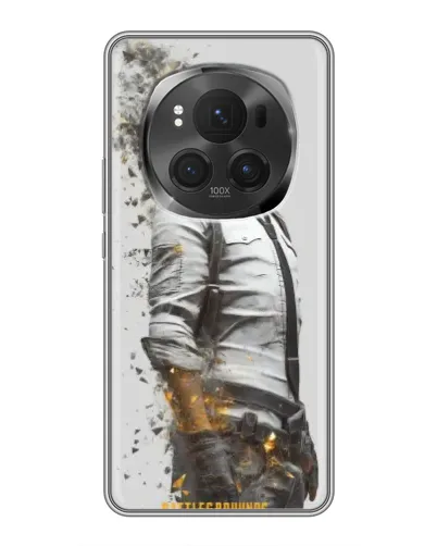 Чехол для Huawei Honor Magic 6 Pro с картинкой «PUBG — боец в пыли»