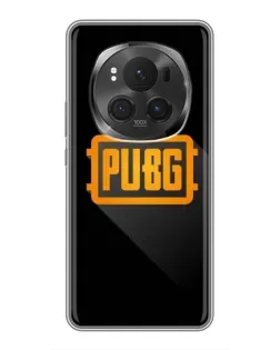 Чехол для Huawei Honor Magic 6 Pro с картинкой «PUBG — рамка лого»