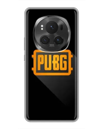 Чехол для Huawei Honor Magic 6 Pro с картинкой «PUBG — рамка лого»