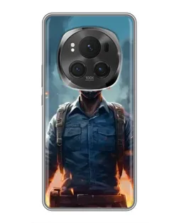 Чехол для Huawei Honor Magic 6 Pro с картинкой «PUBG — реалистичный герой»