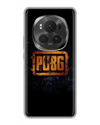 Чехол для Huawei Honor Magic 6 Pro с картинкой «PUBG — золотой логотип»