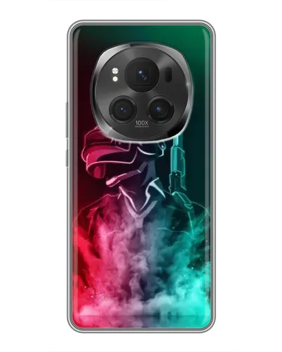 Чехол для Huawei Honor Magic 6 Pro с картинкой «PUBG — огненный воин»