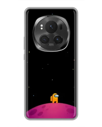 Чехол для Huawei Honor Magic 6 Pro с картинкой «Одинокий герой на планете» Чехол для Huawei Honor Magic 6 Pro с картинкой «Одинокий герой на планете»