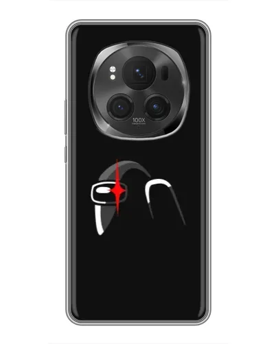 Чехол для Huawei Honor Magic 6 Pro с картинкой «Among Us шлем» Чехол для Huawei Honor Magic 6 Pro с картинкой «Among Us шлем»