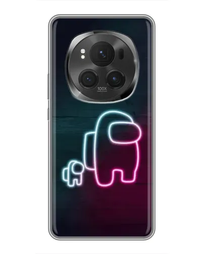 Чехол для Huawei Honor Magic 6 Pro с картинкой «Among Us неон-арт» Чехол для Huawei Honor Magic 6 Pro с картинкой «Among Us неон-арт»