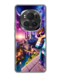 Чехол для Huawei Honor Magic 6 Pro с картинкой «Стив и космос»