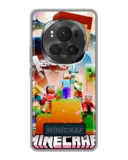 Чехол для Huawei Honor Magic 6 Pro с картинкой «Minecraft герои игры»