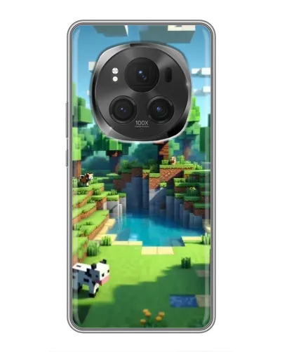Чехол для Huawei Honor Magic 6 Pro с картинкой «Minecraft летний день» Чехол для Huawei Honor Magic 6 Pro с картинкой «Minecraft летний день»