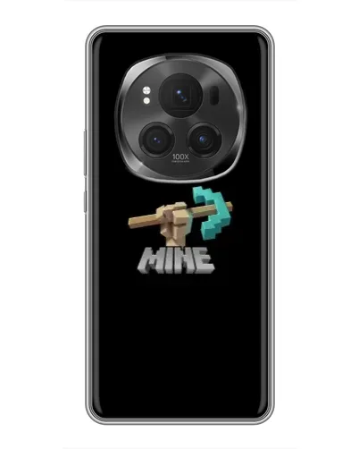 Чехол для Huawei Honor Magic 6 Pro с картинкой «Алмазная кирка» Чехол для Huawei Honor Magic 6 Pro с картинкой «Алмазная кирка»