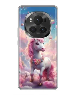 Чехол для Huawei Honor Magic 6 Pro с картинкой «Единорог среди облаков»