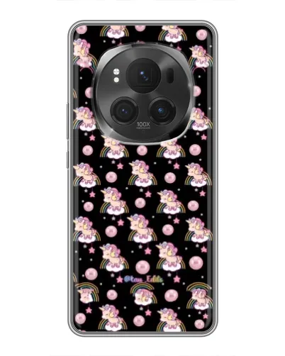 Чехол для Huawei Honor Magic 6 Pro с картинкой «Magic Unicorn паттерн»