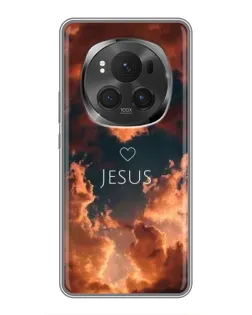 Чехол для Huawei Honor Magic 6 Pro с картинкой «Сияние Имени Jesus» Чехол для Huawei Honor Magic 6 Pro с картинкой «Сияние Имени Jesus»