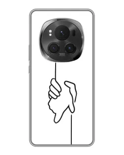 Чехол для Huawei Honor Magic 6 Pro с картинкой «Рука держит» Чехол для Huawei Honor Magic 6 Pro с картинкой «Рука держит»