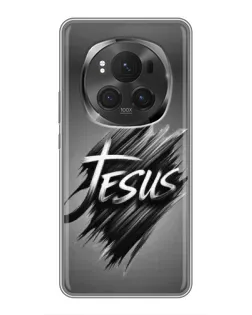 Чехол для Huawei Honor Magic 6 Pro с картинкой «Надпись Jesus Graffiti»