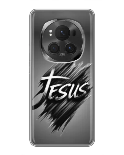 Чехол для Huawei Honor Magic 6 Pro с картинкой «Надпись Jesus Graffiti» Чехол для Huawei Honor Magic 6 Pro с картинкой «Надпись Jesus Graffiti»