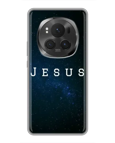 Чехол для Huawei Honor Magic 6 Pro с картинкой «Звездное небо Jesus» Чехол для Huawei Honor Magic 6 Pro с картинкой «Звездное небо Jesus»