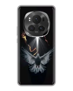 Чехол для Huawei Honor Magic 6 Pro с картинкой «Голубь и Свет»