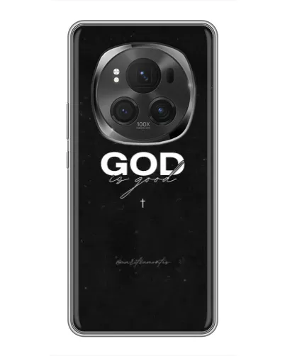 Чехол для Huawei Honor Magic 6 Pro с картинкой «GOD — Бог над всем» Чехол для Huawei Honor Magic 6 Pro с картинкой «GOD — Бог над всем»