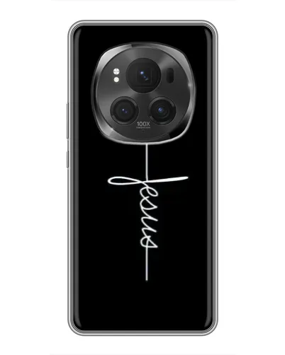 Чехол для Huawei Honor Magic 6 Pro с картинкой «Тонкая линия веры» Чехол для Huawei Honor Magic 6 Pro с картинкой «Тонкая линия веры»