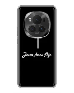 Чехол для Huawei Honor Magic 6 Pro с картинкой «Иисус любит тебя»