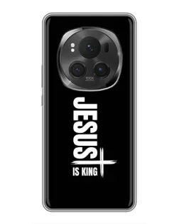 Чехол для Huawei Honor Magic 6 Pro с картинкой «Вертикаль веры Jesus»