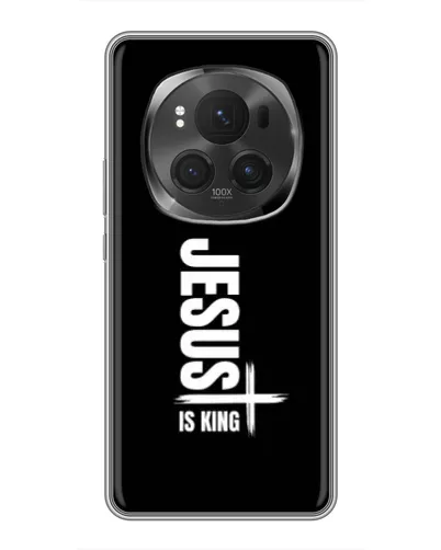 Чехол для Huawei Honor Magic 6 Pro с картинкой «Вертикаль веры Jesus» Чехол для Huawei Honor Magic 6 Pro с картинкой «Вертикаль веры Jesus»