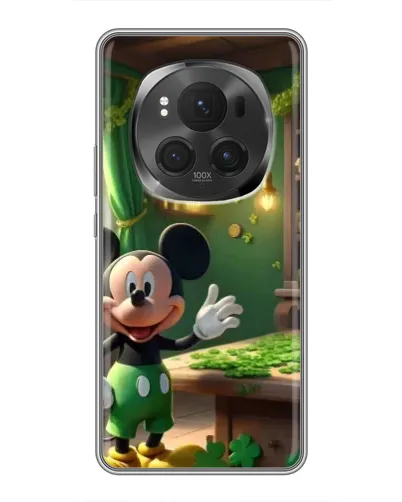 Чехол для Huawei Honor Magic 6 Pro с картинкой «Микки в мастерской»