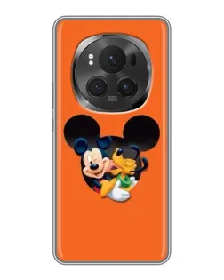 Чехол для Huawei Honor Magic 6 Pro с картинкой «Сердце Микки Минни»