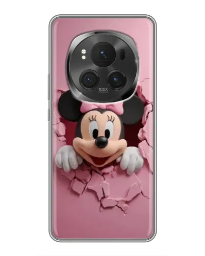 Чехол для Huawei Honor Magic 6 Pro с картинкой «Минни сквозь стену»