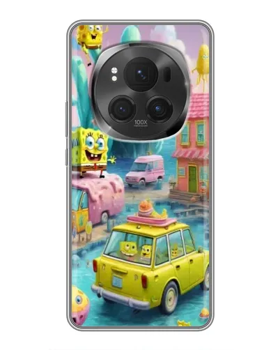 Чехол для Huawei Honor Magic 6 Pro с картинкой «Монстр-трак приключения»