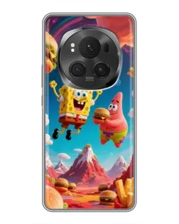 Чехол для Huawei Honor Magic 6 Pro с картинкой «Космический фастфуд»