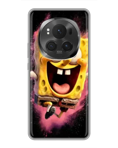 Чехол для Huawei Honor Magic 6 Pro с картинкой «Взрывной Спанч Боб»