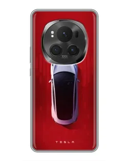 Чехол для Huawei Honor Magic 6 Pro с картинкой «Tesla Top View» Чехол для Huawei Honor Magic 6 Pro с картинкой «Tesla Top View»