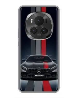 Чехол для Huawei Honor Magic 6 Pro с картинкой «Mercedes — белый карбон» Чехол для Huawei Honor Magic 6 Pro с картинкой «Mercedes — белый карбон»