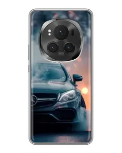 Чехол для Huawei Honor Magic 6 Pro с картинкой «Mercedes — ночной город» Чехол для Huawei Honor Magic 6 Pro с картинкой «Mercedes — ночной город»