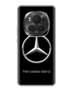Чехол для Huawei Honor Magic 6 Pro с картинкой «Mercedes Silver Logo»
