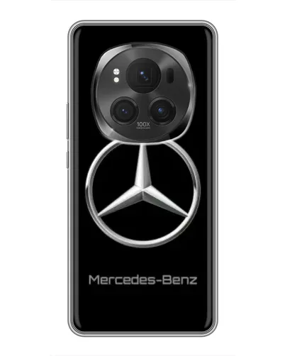 Чехол для Huawei Honor Magic 6 Pro с картинкой «Mercedes Silver Logo»
