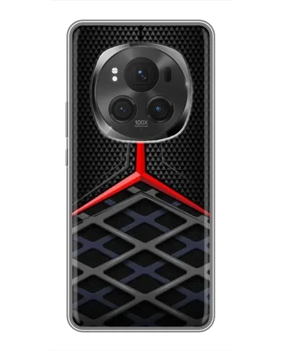 Чехол для Huawei Honor Magic 6 Pro с картинкой «Mercedes Carbon Grid»