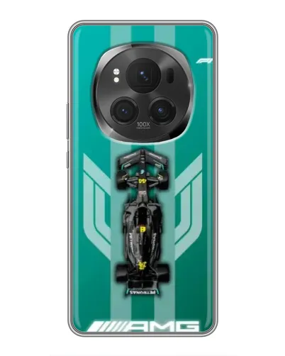 Чехол для Huawei Honor Magic 6 Pro с картинкой «Mercedes AMG Petronas»