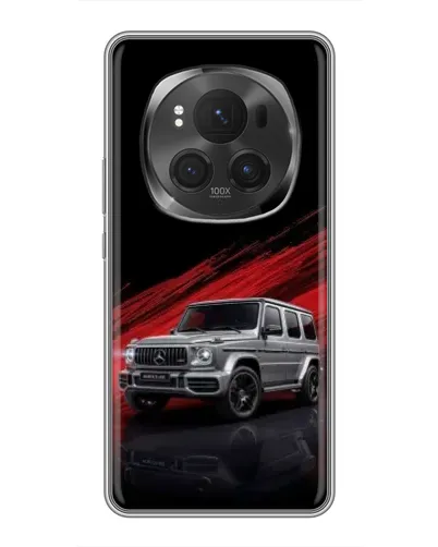 Чехол для Huawei Honor Magic 6 Pro с картинкой «Mercedes G-Class красный»