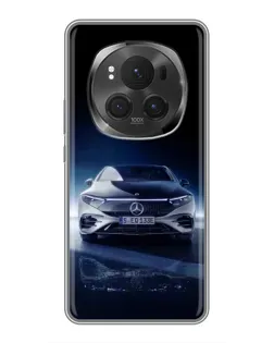 Чехол для Huawei Honor Magic 6 Pro с картинкой «Ночной Mercedes EQ»
