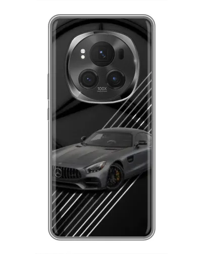 Чехол для Huawei Honor Magic 6 Pro с картинкой «Mercedes AMG — графика»