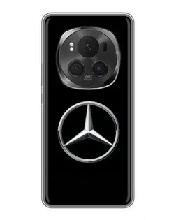 Чехол для Huawei Honor Magic 6 Pro с картинкой «Mercedes классический лого»