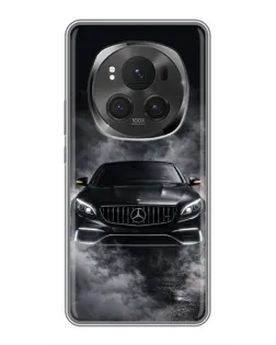 Чехол для Huawei Honor Magic 6 Pro с картинкой «Mercedes в дыму»