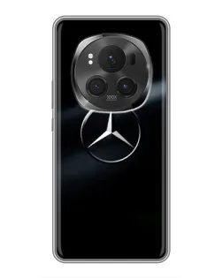 Чохол для Huawei Honor Magic 6 Pro з картинкою «Mercedes на металі»